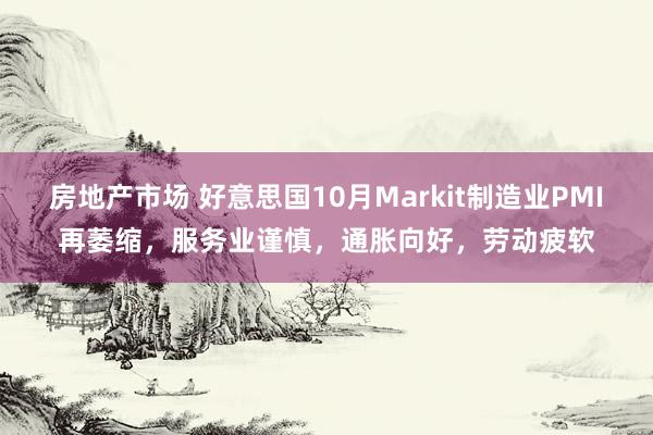 房地产市场 好意思国10月Markit制造业PMI再萎缩，服务业谨慎，通胀向好，劳动疲软