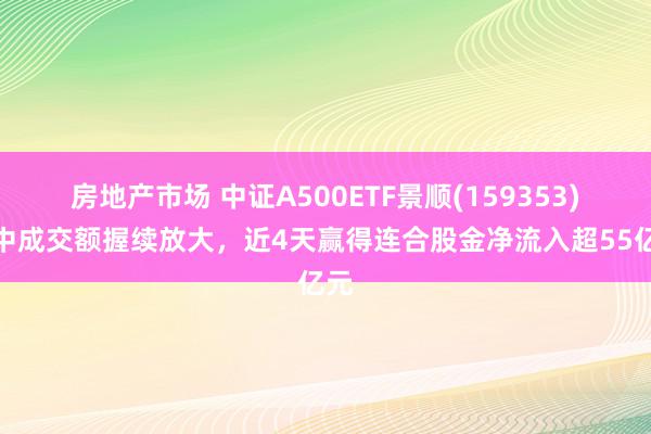 房地产市场 中证A500ETF景顺(159353)盘中成交额握续放大，近4天赢得连合股金净流入超55亿元