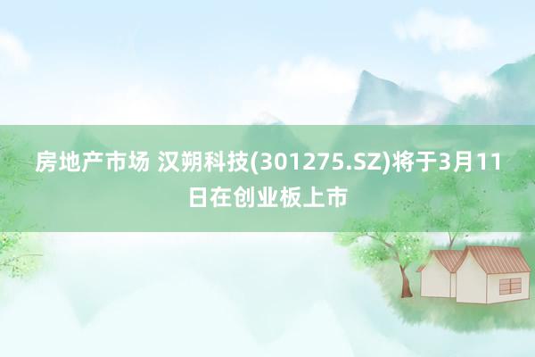 房地产市场 汉朔科技(301275.SZ)将于3月11日在创业板上市